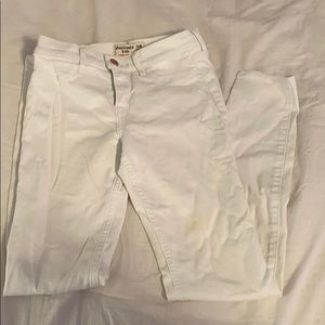 Abercrombie Kids Super Skinny Slim White Jeans